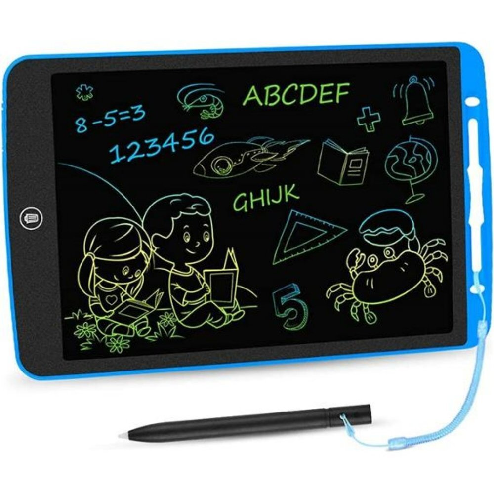 LCD Writing Tablet 12 Inch Toddler Doodle Board, Colorful Drawing Tablet